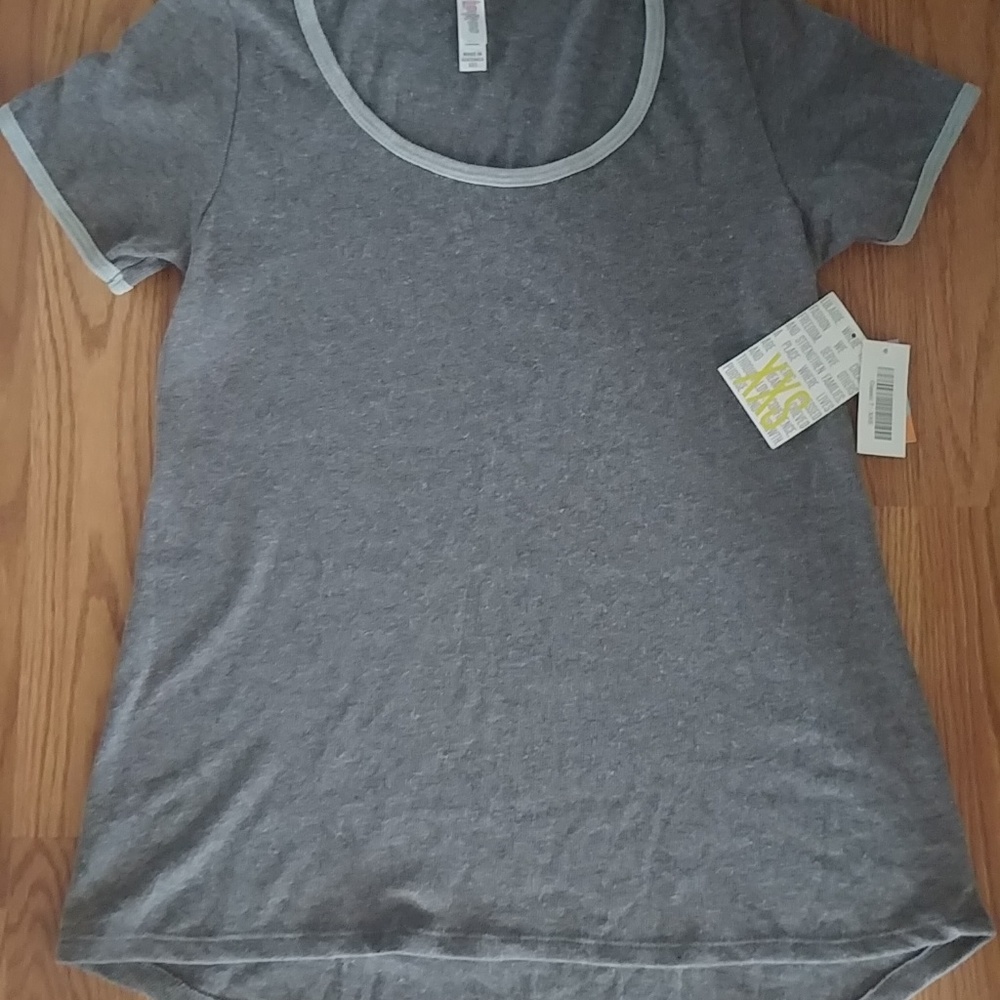 Solid Gray Lularoe Classic T BNWT Size XXS